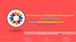 E-commerce Catalog Data Management Key Challenges