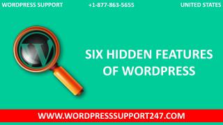 Six Hidden Features Of WordPress