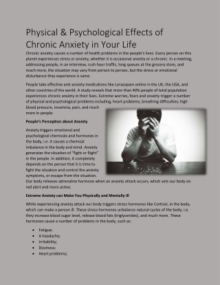 https://www.slideshare.net/sleepingpilluk/physical-amp-psychological-effects-of-chronic-anxiety-in-your-life