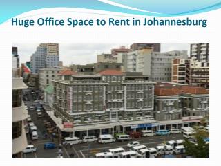 Huge Office Space to Rent in Johannesburg