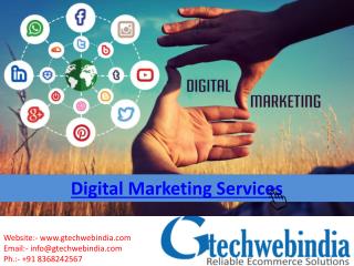 Digital marketing services in India