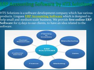 ERP Accounting Software for Small and Medium Enterprises