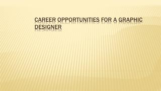 Graphic Design Career Opportunities