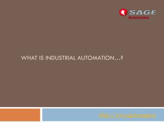 What is Automation and Tools | Sage Automation Thane