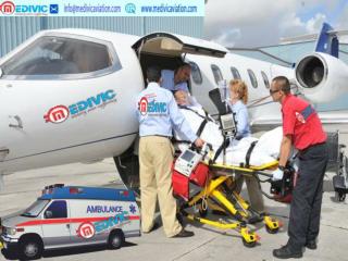 Medivic Aviation Air Ambulance Services from Delhi to Mumbai with ICU Facility