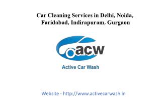 Auto Detailing Car Wash