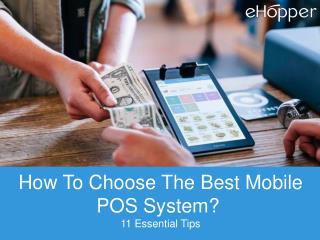 How To Choose The Best Mobile POS System?