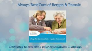 Dementia Care Maywood NJ - Always Best Care