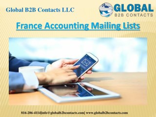 France Accounting Mailing Lists