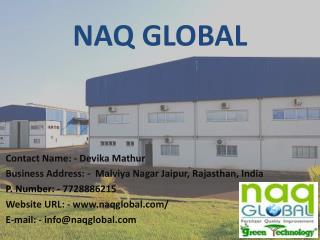 Best Fertilizer Quality Improvement Material | NAQ Global