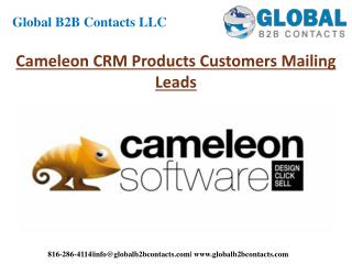 Cameleon CRM Product Customers Mailing Leads