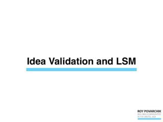 How To Validate Your Startup Idea
