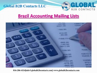 Brazil Accounting Mailing Lists