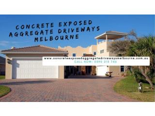 Concrete Exposed Aggregate Driveways Melbourne