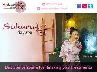 Day Spa Brisbane for Relaxing Spa Treatments