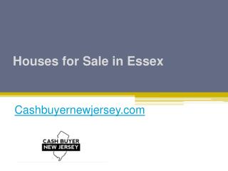 Houses for Sale in Essex - Cashbuyernewjersey.com