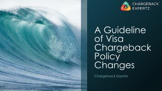 A Guideline of Visa Chargeback Policy Changes