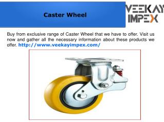 Pu Caster Wheel