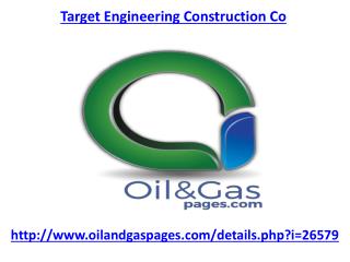 Find here the best service of target engineering construction co