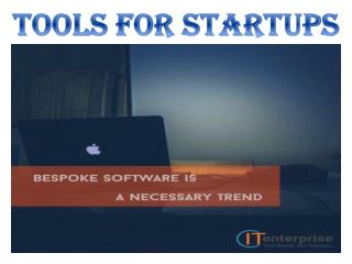 Tools For Startups