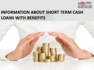 Benefits of Taking a Short Term Loan