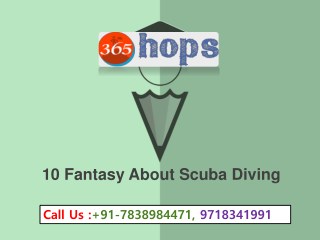 10 Fantasy About Scuba Diving