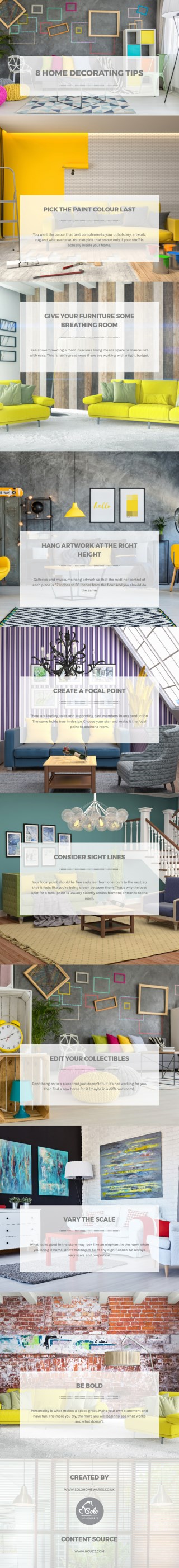 8 Home Decorating Tips