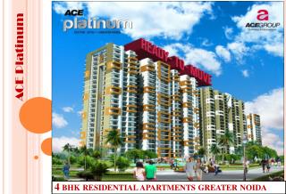 4 BHK Residential Apartments Greater Noida - ACE Platinum