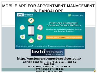 Mobile App for Appointment Management, Mobile Wallet App