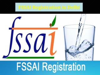 FSSAI Registration in Delhi @ Tax home