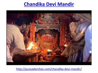 Spiritual Place chandika devi mandir