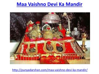 Find best devi maa vaishno devi ka mandir