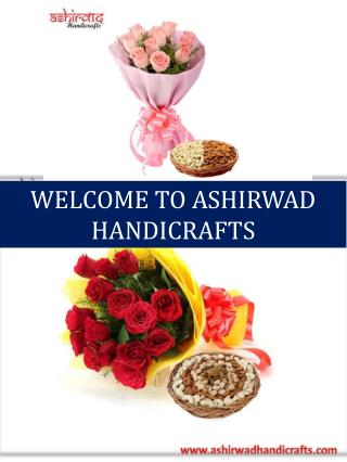 Where to buy best quality Dry fruit platter in India - Ashirwad handicrafts