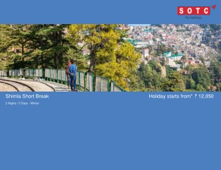 Shimla Short Break with SOTC Holidays