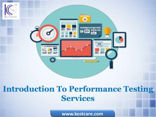 Introduction To Performance Testing | Performance Testing Service Provider