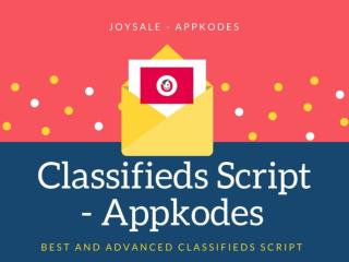 Classifieds Script - Appkodes