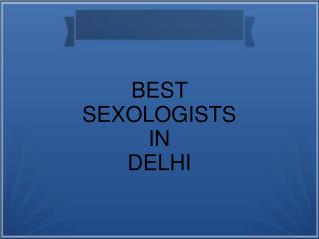 sexologists in Delhi