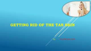 Treatment of Rough Dark & Tan Skin