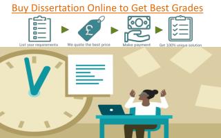 Buy Dissertation Online to Get Best Grades