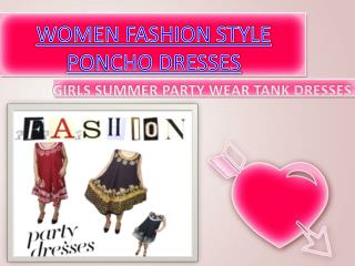 WOMEN FASHION STYLE PONCHO DRESSES