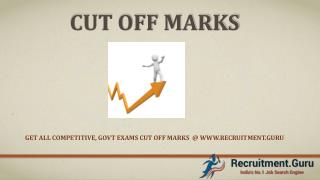 Exam Cut Off Marks Download