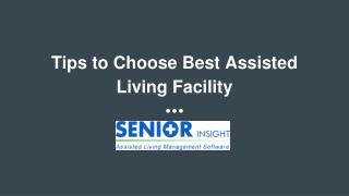 Senior Care Software - Senior Insight