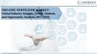 Organic Fertilizer Market- Industry Insights, Outlook