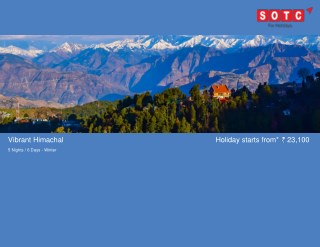 Vibrant Himachal with SOTC Holidays