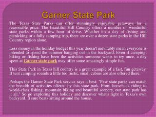 Super Fun Things To Do With Your Kids and Family at Garner State Park