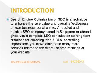 Best SEO Company in Singapore Rankings of Best SEO Services Agency Pricing