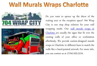 Wall Murals Wraps Charlotte