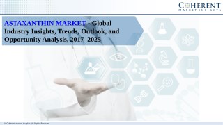 Astaxanthin Market - Global Industry Insights, Outlook,Trends, and Forecast 2025