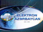 ELEKTRON AZRBAYCAN