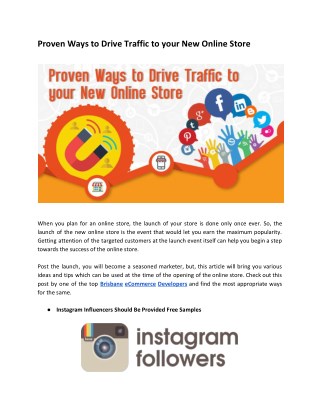 Guaranteed Ways To Get Traffic To Your New Site